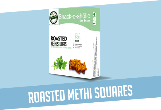 Roasted Methi Squares