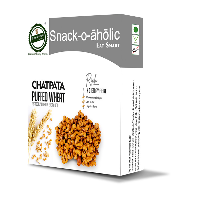Chatpata Puffed Wheat